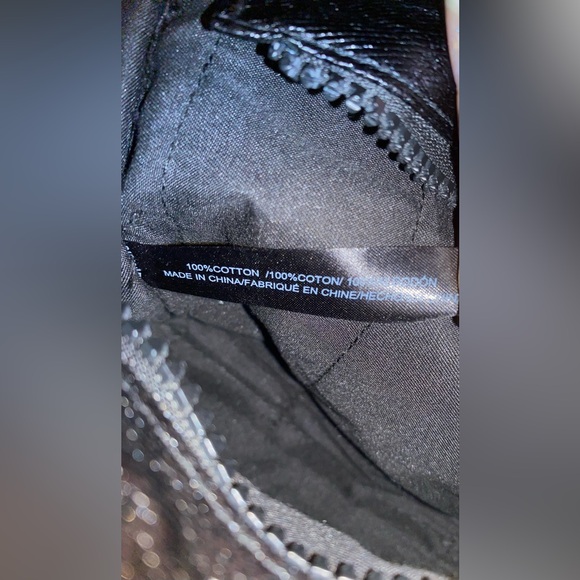 LIKE NEW Urban Outfitters Sold Out BDG Serena Coated Denim Mini Tote Bag - Black - Picture 11 of 16